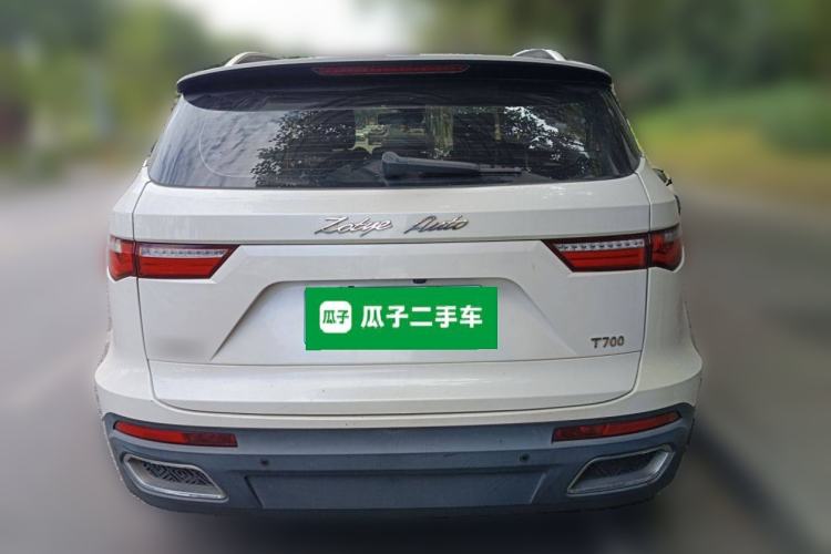 Used Zotye T700 2017 1.8T Dual-Clutch Luxury Model