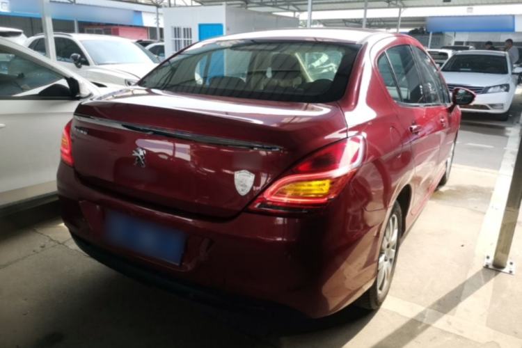 Used Peugeot 308 2014 Enjoyment Edition Classic 1.6L Automatic Fashion Model Rear Right 45 Deg