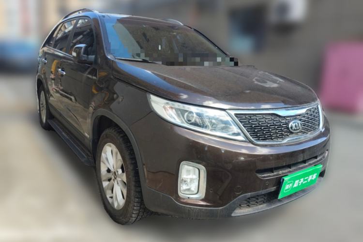 Used Kia Sorento 2013 2.4L 7-Seater Gasoline Luxury Version China IV Standard Front Right 45 Deg