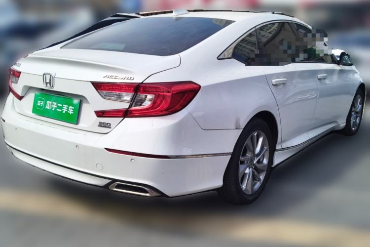 Used Honda Accord 2018 260TURBO Luxury Edition China V Emission Standard Rear Right 45 Deg