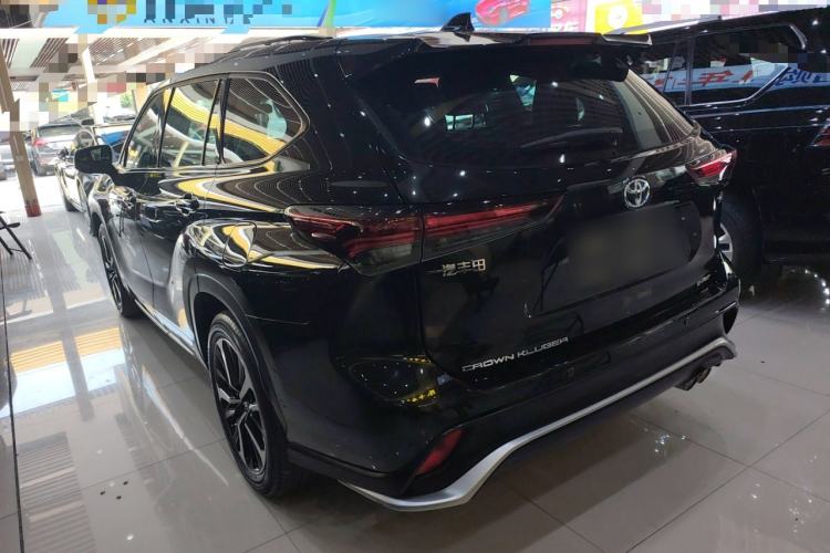 Used Toyota Crown Kluger 2023 2.5L HEV Four-Wheel Drive Luxury Edition Rear Left 45 Deg