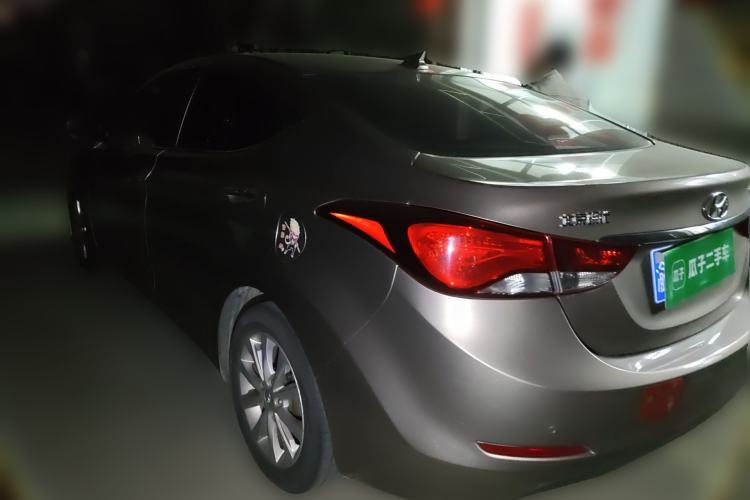 Used Hyundai Elantra (5th Generation / Langdong) 2016 1.6L Automatic Prestige Model Rear Left 45 Deg