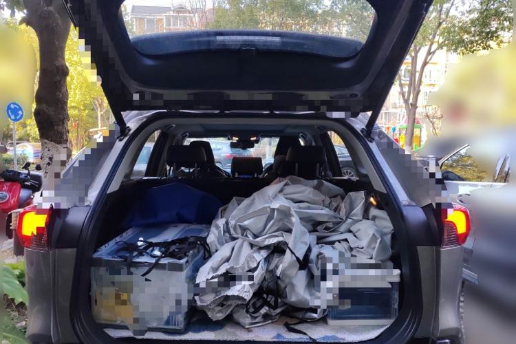 Used Toyota RAV4 Rongfang Plug-in Hybrid 2021 2.5L 4x4 Flagship Pro Trunk