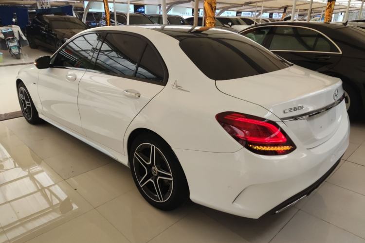 Used Mercedes-Benz C-Class 2021 C 260 L Sport Edition Star Collection Rear Left 45 Deg