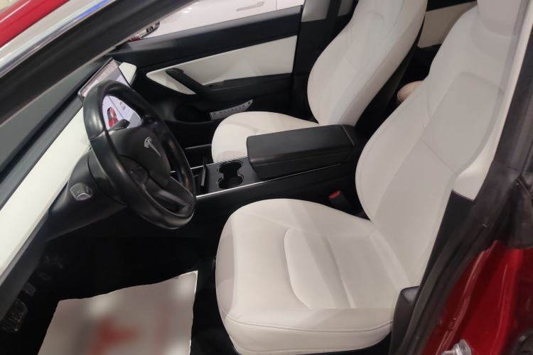 Used Tesla Model 3 2019 Long-Range Rear-Wheel-Drive Version Left Front Seat