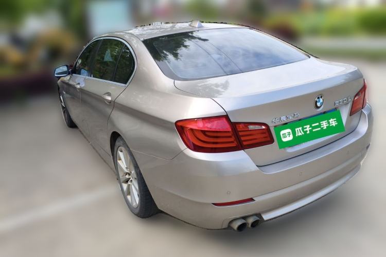 Used BMW 5 Series 2012 530Li Leading Model Rear Left 45 Deg