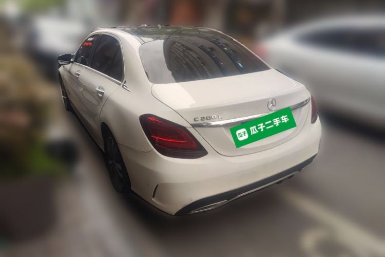 Used Mercedes-Benz C-Class 2021 C 200 L Fashion Edition Sport Version Rear Left 45 Deg