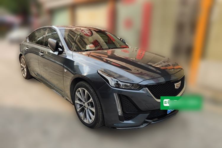 Used Cadillac CT5 2020 Updated 28T Leading Sporty Version Front Right 45 Deg