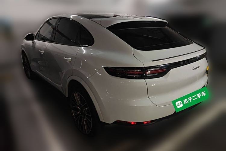 Used Porsche Cayenne 2023 Cayenne Coupé 3.0T Platinum Edition Rear Left 45 Deg