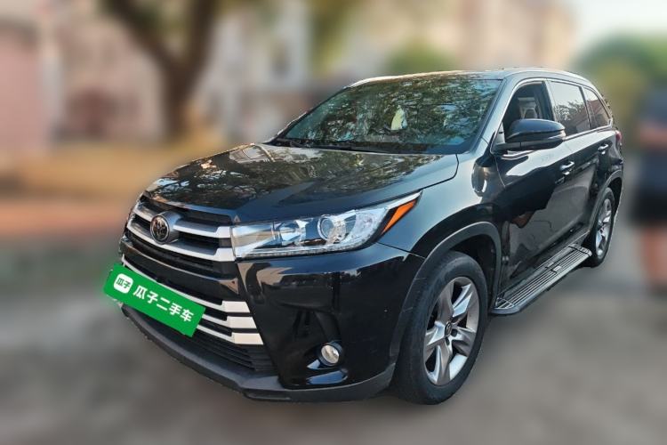 Used Toyota Highlander 2018 2.0T Four-Wheel Drive Luxury Version 7 Seats China VI Standard