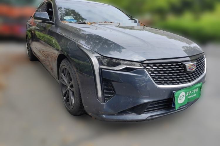 Used Cadillac CT4 2021 28T Luxury Model Front Right 45 Deg