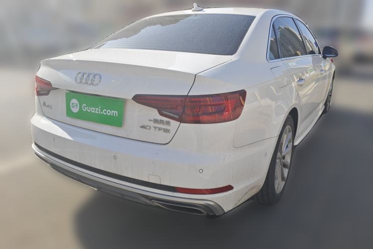 Used Audi A4L 2019 40 TFSI Fashion Edition China VI Emission Standard Rear Right 45 Deg