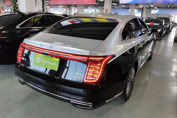 Used Hongqi H9 2022 3.0T Smart Connect Flagship Edition Rear Right 45 Deg