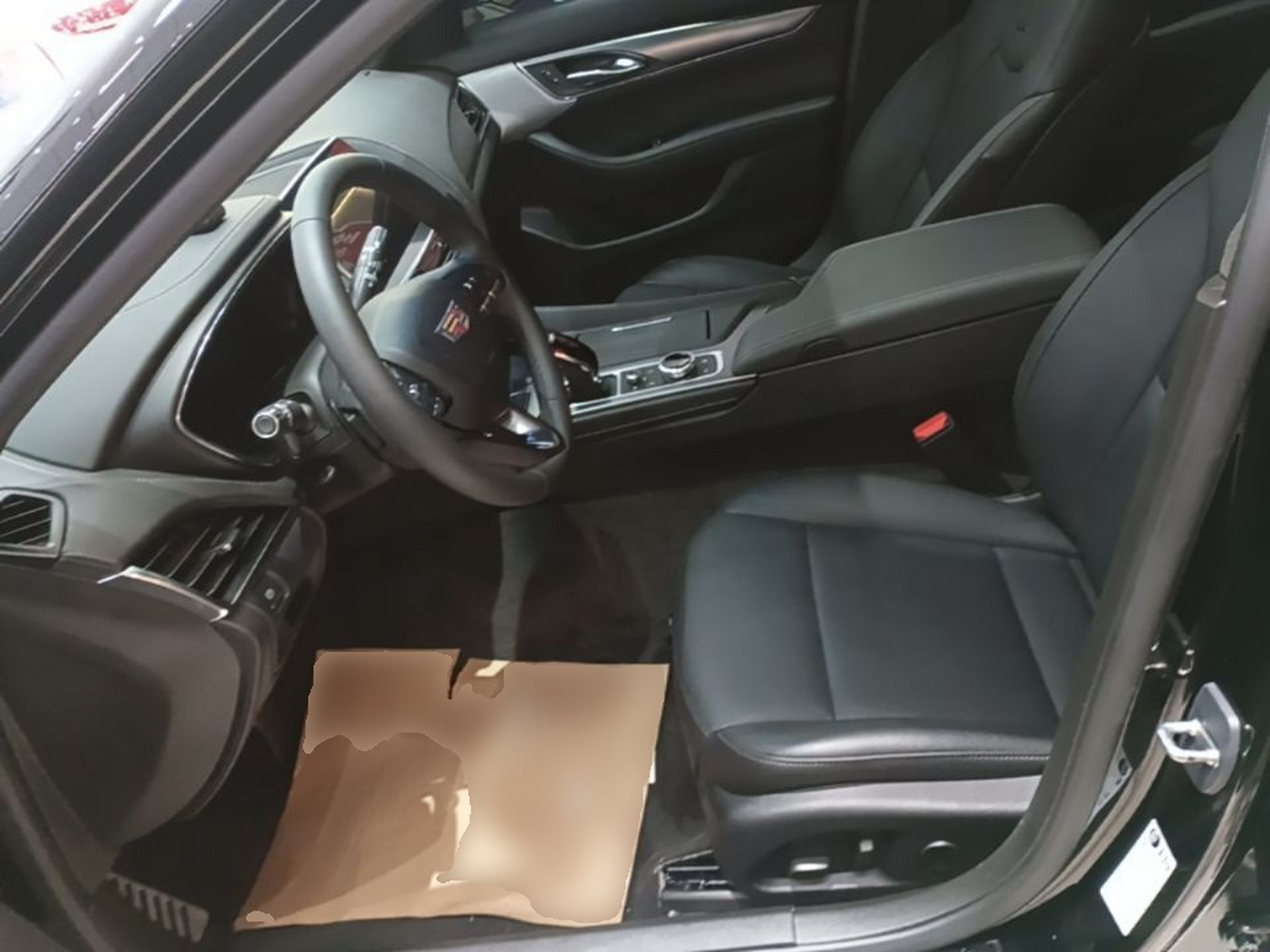 A primeira fila do carro