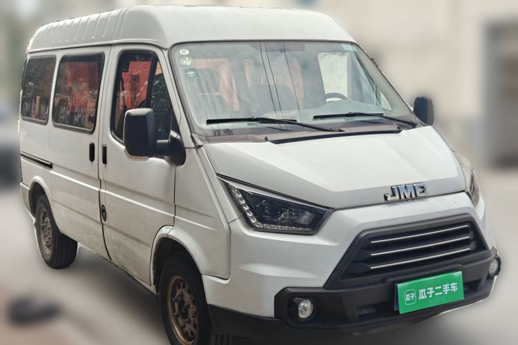 Used JMC Transit 2019 2.8T Commercial Version Short Wheelbase Mid-Roof 6-Seater China VI JX493