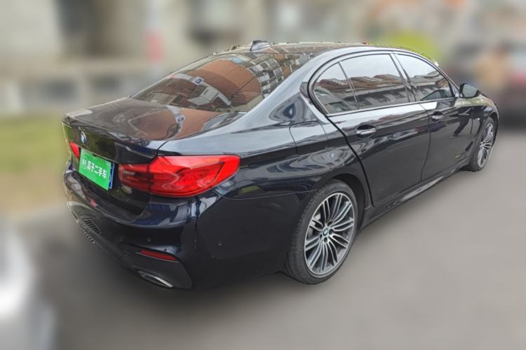Used BMW 5 Series 2018 Restyled 530Li Luxury Edition M Sport Package Rear Right 45 Deg
