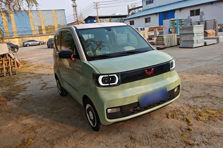 Used Wuling Hongguang MINIEV 2021 Macaron Premium Model – Lithium Iron Phosphate Front Right 45 Deg