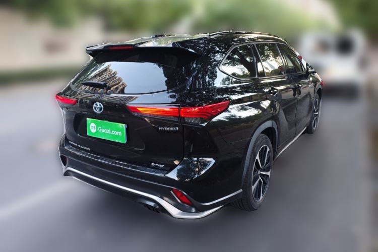 Used Toyota Crown Kluger 2021 2.5L HEV Four-Wheel Drive Premium Edition Rear Right 45 Deg