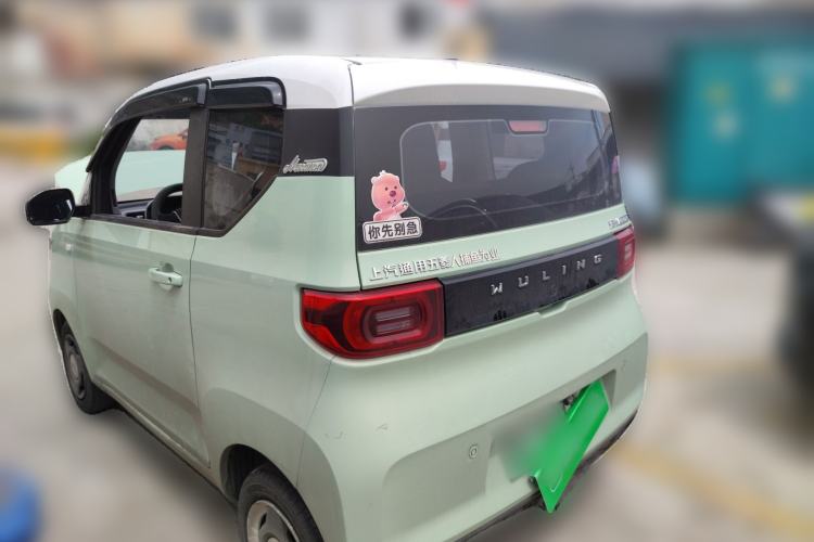 Used Wuling Hongguang MINIEV 2021 Macaron Premium Model – Lithium-NMC Rear Left 45 Deg