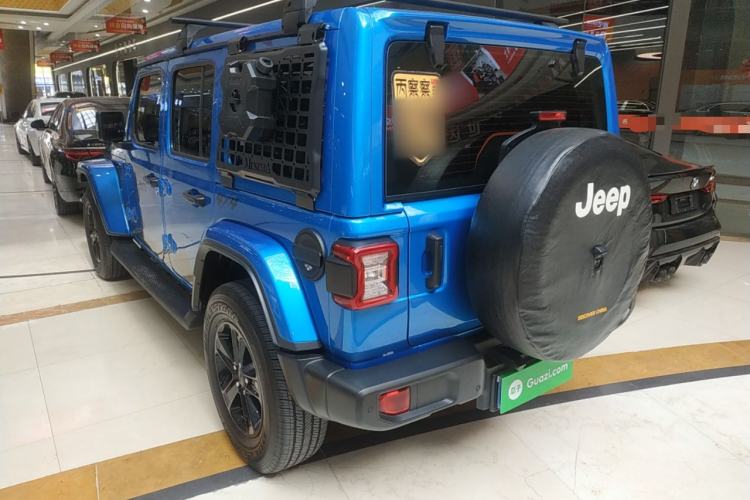 Used Jeep Wrangler 2022 2.0T High Altitude Four-Door Edition Rear Left 45 Deg