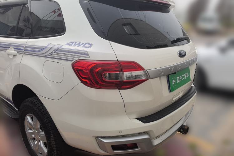 Used Ford Everest 2017 2.0T Gasoline Automatic 4x4 Elite Edition 5 Seats Rear Left 45 Deg