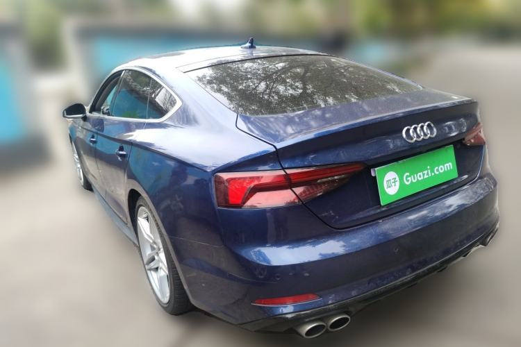 Used Audi A5 2017 Sportback 45 TFSI quattro Sport Model Rear Left 45 Deg