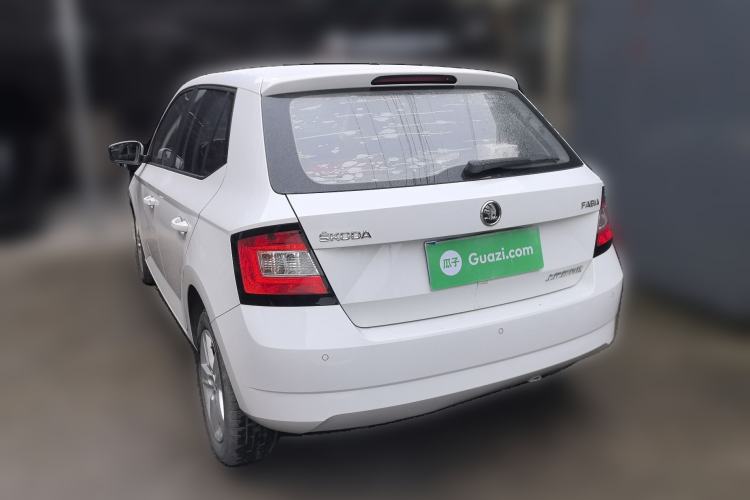 Used Skoda Fabia 2017 1.4L Automatic Car Enjoy Edition Rear Left 45 Deg