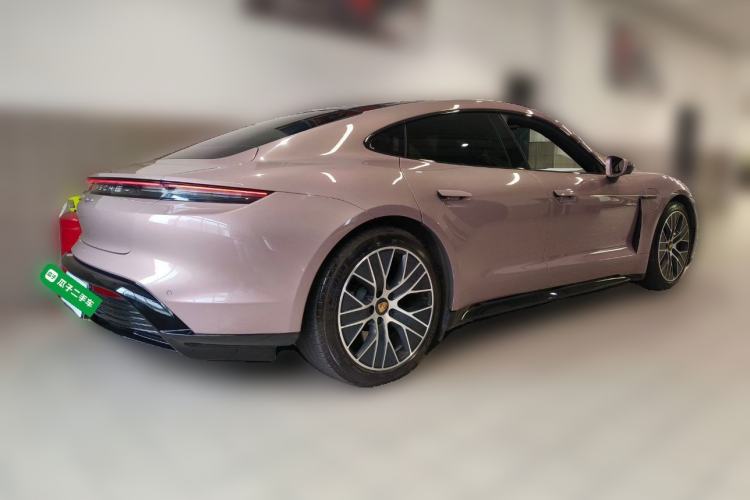 Used Porsche Taycan 2022-Year Updated Taycan Rear Right 45 Deg