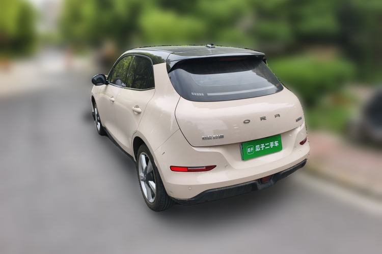 Used ORA Good Cat 2021 400km Standard Range Venus Edition Lithium-Ion Battery Rear Left 45 Deg