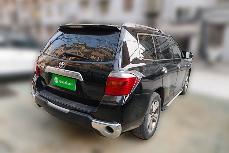 Used Toyota Highlander 2009 2.7L Two-Wheel Drive 7-Seater Luxury Navigation Edition Rear Right 45 Deg