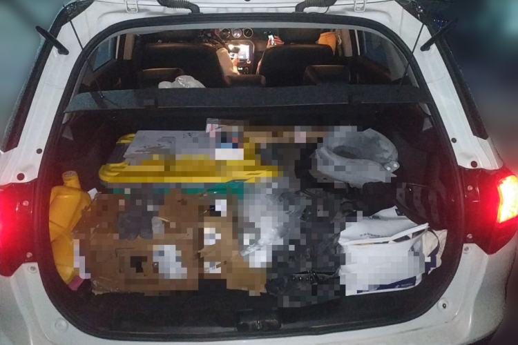 Used Suzuki Vitara 2016 1.4T Automatic Two-Wheel Drive Luxury Version Trunk