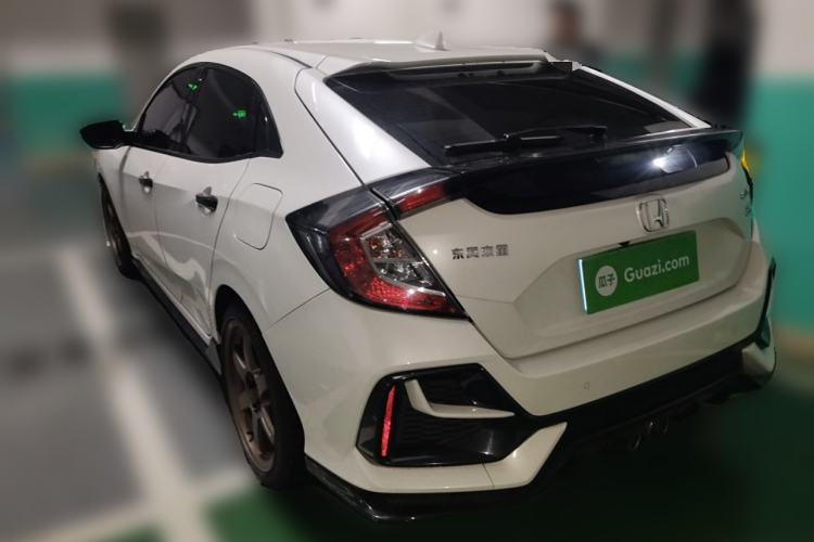 Used Honda Civic 2021 HATCHBACK 220TURBO CVT Trendy Cool Edition Rear Left 45 Deg