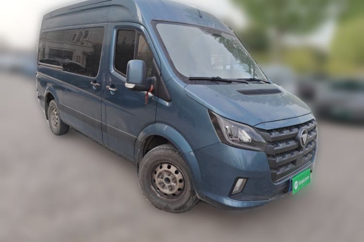Used Foton Hi-VAN 2024 2.0T Manual Long-Wheelbase Mid-Top Rear Single Tire 5/6/7/9-Seater Front Right 45 Deg
