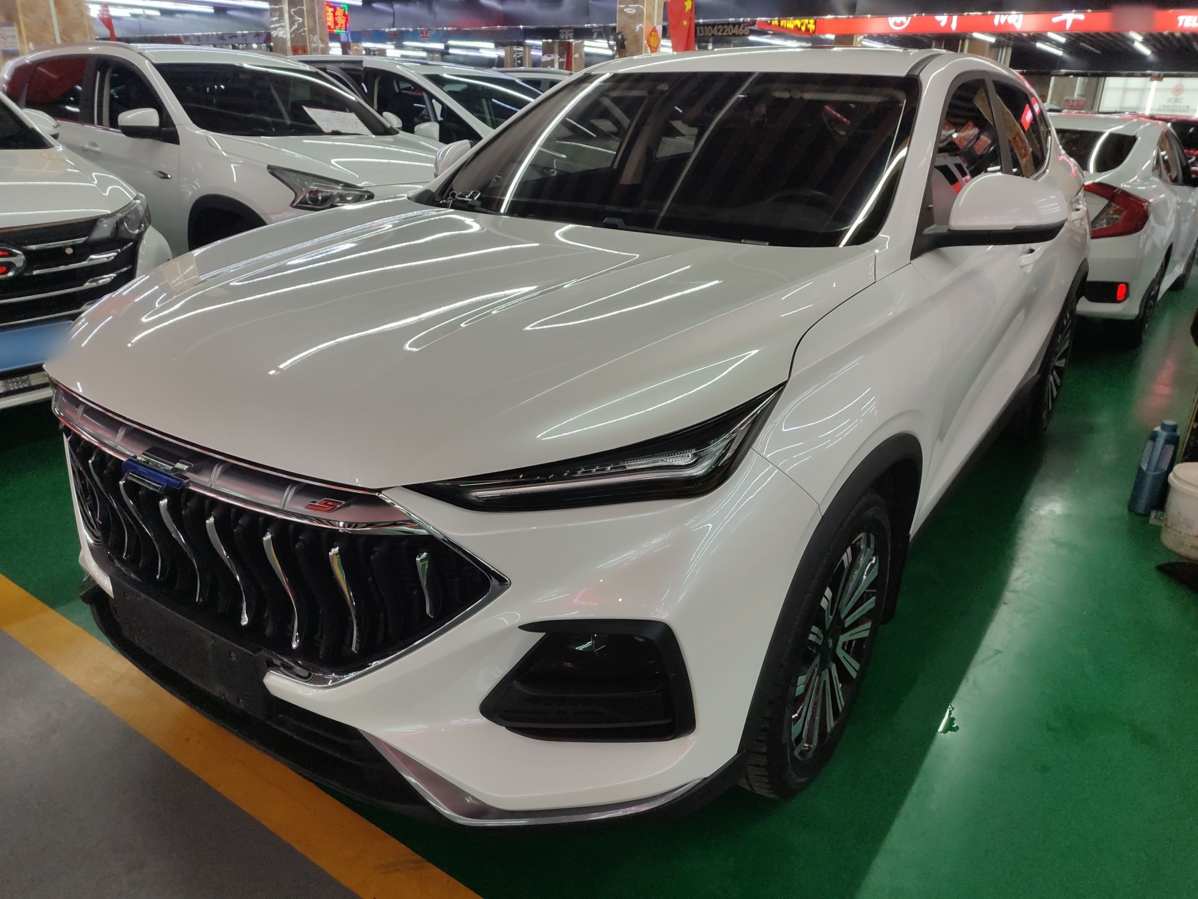 تحت مقدمة السيارة