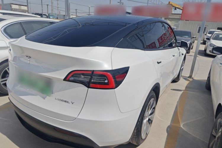Used Tesla Model Y 2022 Revised Version Rear-Wheel Drive Rear Right 45 Deg
