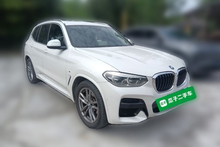 Used BMW X3 2021 xDrive28i M Sport Package Front Right 45 Deg