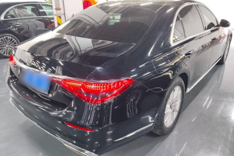 Used Mercedes-Benz S-Class 2021 S 400 L Business Model Rear Right 45 Deg