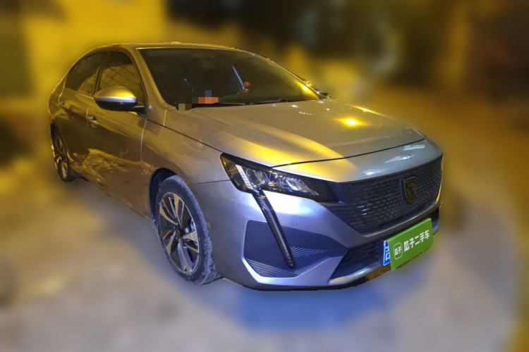 Used Peugeot 408 2022 1.6T Light-Chasing Edition Front Right 45 Deg