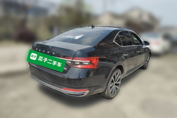 Used Skoda Superb 2023 Facelifted TSI280 DSG Luxury Edition Rear Right 45 Deg