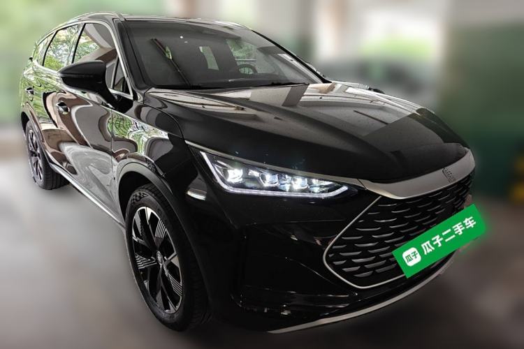 Used BYD Tang New Energy 2024 DM-i Glory Edition 112KM Flagship Model Front Right 45 Deg