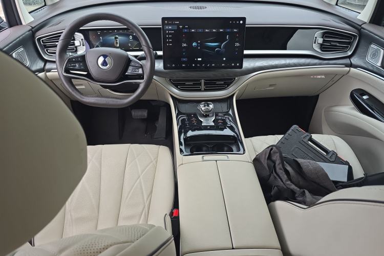 Used Denza D9 2024 DM-i 1050 Luxury Model Center Console