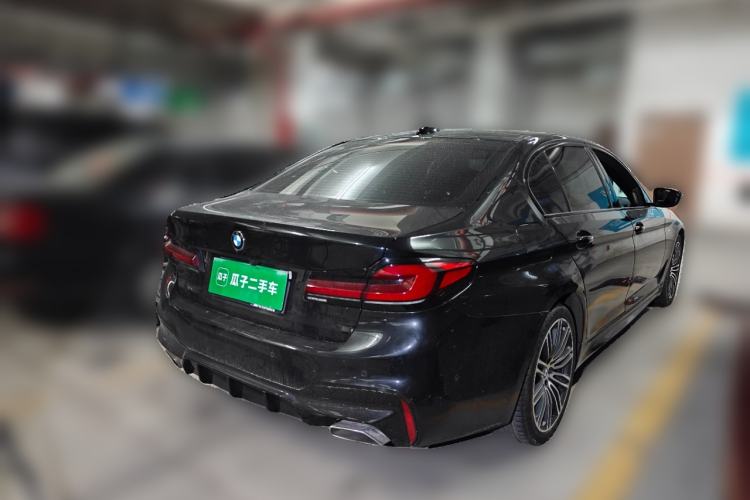 Used BMW 5 Series 2018 Restyled 530Li Luxury Edition M Sport Package Rear Right 45 Deg