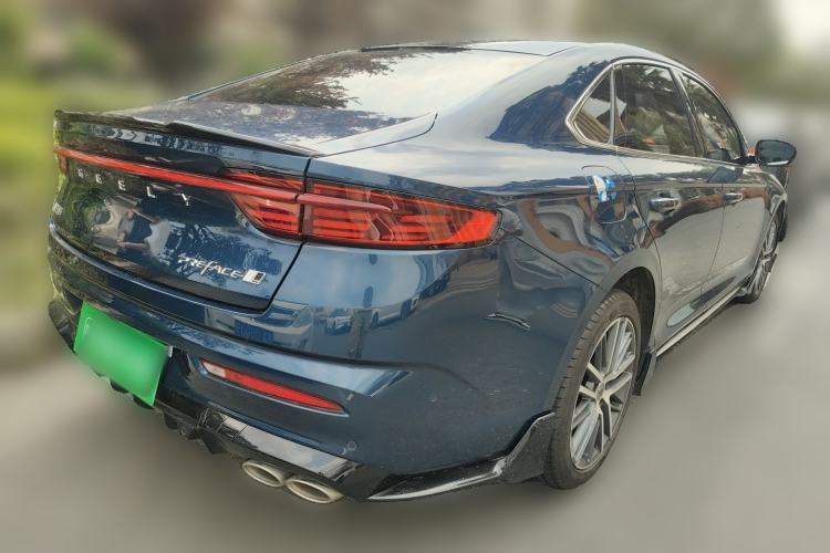 Used Geely Auto Preface 2023 2.0TD "Only This Verdant Green" Edition Rear Right 45 Deg