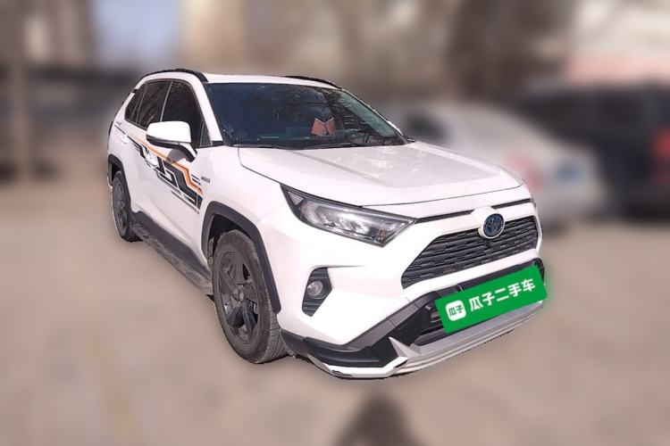 Used Toyota RAV4 2021 Dual-Engine 2.5L E-CVT Four-Wheel Drive Elite PLUS Edition Front Right 45 Deg