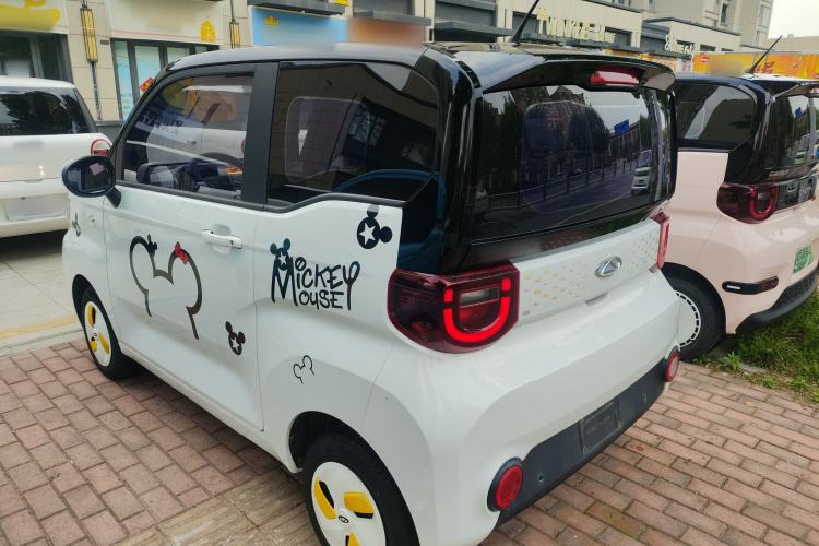 Used Chery QQ Ice Cream 2022 170km Sundae Phosphate Lithium-Ion Rear Left 45 Deg