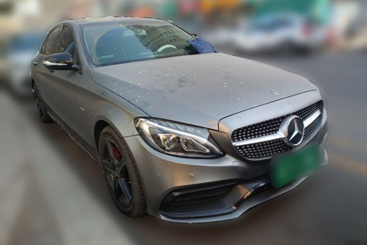 Used Mercedes-Benz C-Class 2018 C 200 L 4MATIC Sport Edition Front Right 45 Deg