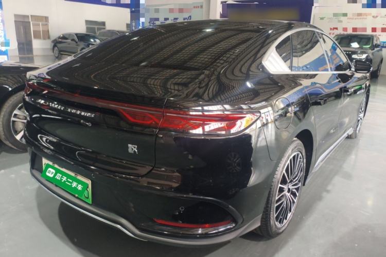 Used BYD Han 2022 DM-i 121KM Luxury Model Rear Right 45 Deg