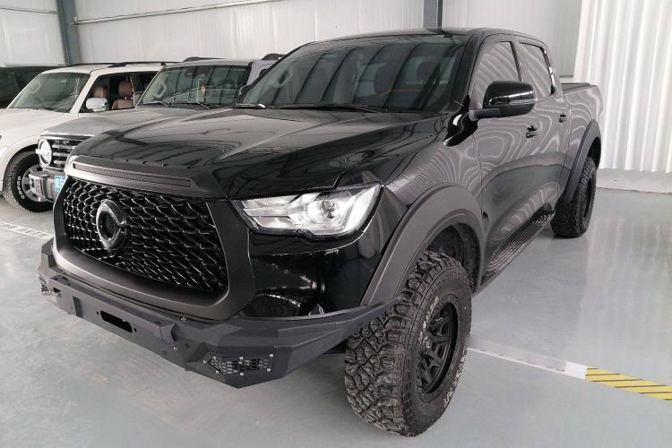 Used Great Wall Poer 2021 2.0T Commercial Version Automatic Diesel 4x4 Elite Long-Box GW4D20M