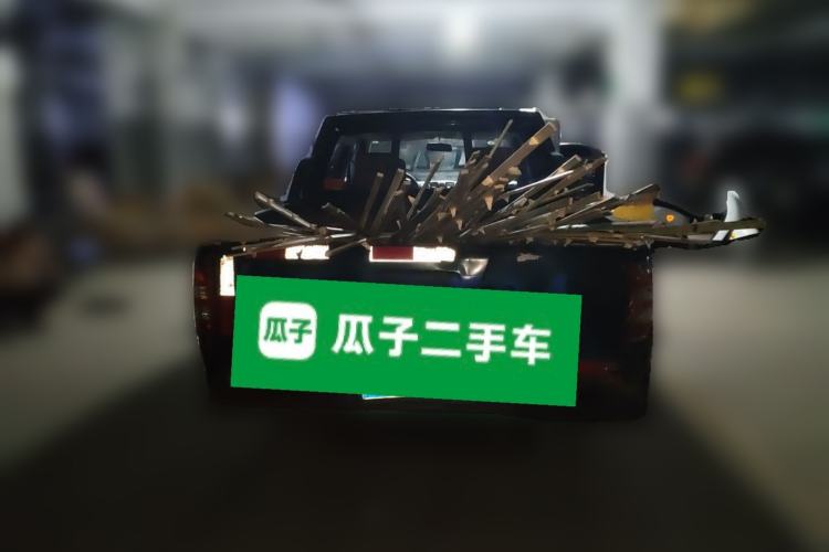 Used JMC Baodian 2018 2.9T New Value-Added 4x4 Diesel Comfort Version with Standard Cargo Bed – JX4D30B5L Rear