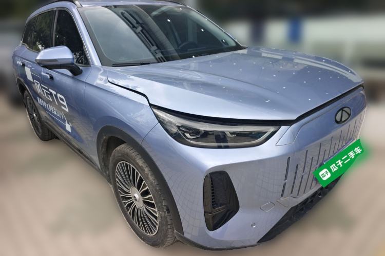 Used Chery Fengyun T9 2024 120 Long-Range Flagship Version 7 Seats Ternary Lithium Front Right 45 Deg